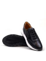 کتونی تمام چرم زیره سفید - Image 2