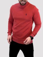 پلیور یقه 5 سانت polo سرخابی - Image 3