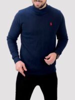 پلیور یقه 5 سانت polo سورمه ای - Image 2