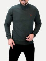 پلیور یقه 5 سانت polo سبز - Image 3