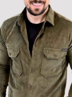 پیراهن مخمل 2003 سبز - Image 2