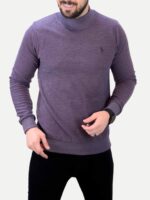 پلیور یقه 5 سانت polo بنفش - Image 2