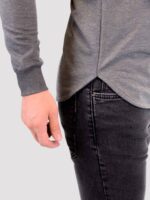 تیشرت 180201 ZARA خاکستری - Image 2