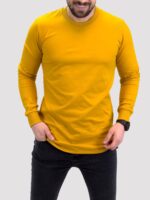 تیشرت 180201 ZARA خردلی - Image 3