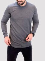 تیشرت 180201 ZARA خاکستری - Image 3