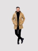 کاپشن بلند ZARA خردلی - Image 4