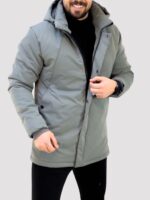 کاپشن بلند 11023طوسی - Image 2