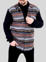 پیراهن پشمی 0312100 طوسی - Image 4