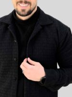 پیراهن پشمی 031214 مشکی - Image 2