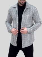 پیراهن پشمی 031212 سبز - Image 4