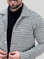 پیراهن پشمی 031212 سبز - Image 3