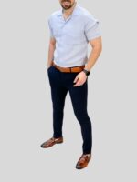 پیراهن ZARA 041304 آبی روشن - Image 2