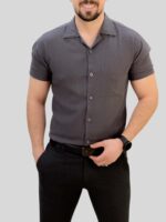 پیراهن ZARA 041304 ذغالی - Image 2