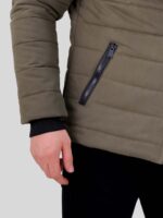 کاپشن  ZARA 110204 زیتونی - Image 4