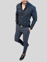 پیراهن D&G بلند 030501 مشکی - Image 2