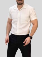 پیراهن کوتاه 041303  سفید