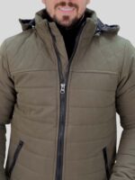 کاپشن  ZARA 110204 زیتونی - Image 2