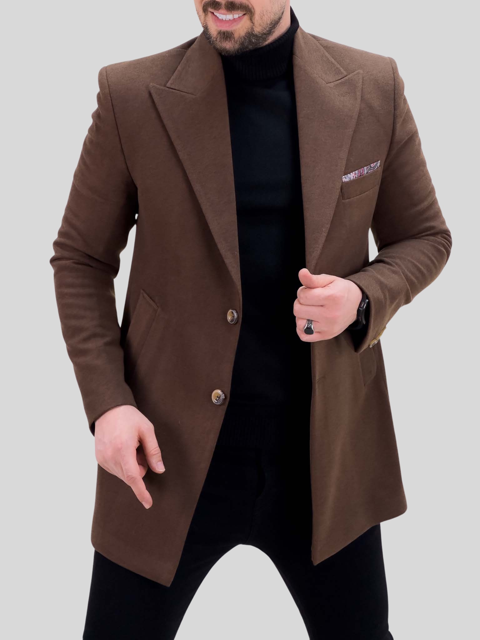 932DB39E-F336-432F-ADEB-EC3AADF3D89A پالتو 2002 قهوه ای روشن - Image 1