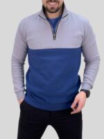 پلیور 06081 POLO آبی - Image 4