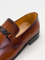 کفش 050101 LOAFERS عسلی - Image 2