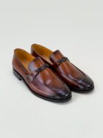 کفش 050101 LOAFERS عسلی - Image 6