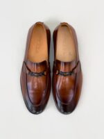 کفش 050101 LOAFERS عسلی - Image 4