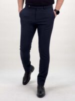شلوار 16711  ZARA سورمه ای - Image 4