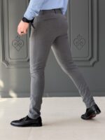 شلوار 3505 ZARA ذغالی - Image 3