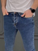 شلوارجین 151344 آبی - Image 4