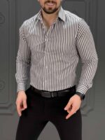پیراهن 031405 POLO طوسی - Image 2