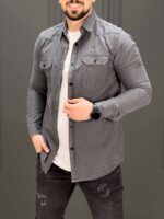 پیراهن جین 030713 ZARA خاکستری
