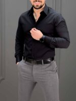 پیراهن 270209 AKOMOD مشکی - Image 3