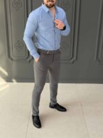 پیراهن 030120 DIOR آبی - Image 2