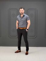 پیراهن کوتاه 040132 ذغالی - Image 4