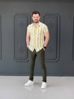 پیراهن 041515 هاوایی Bershka - Image 4