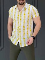 پیراهن 041515 هاوایی Bershka - Image 3