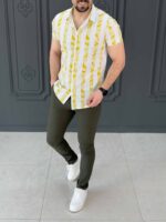 پیراهن 041515 هاوایی Bershka - Image 2