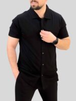 پیراهن کوتاه 041301 ZARA مشکی - Image 3