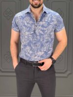 پیراهن 040541 ZARA آبی - Image 2