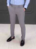شلوار 3895 ZARA طوسی - Image 4