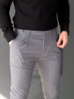 شلوار 396 ZARA طوسی - Image 5