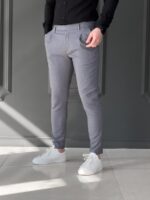 شلوار 396 ZARA طوسی - Image 3