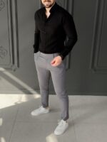پیراهن 031501 EA مشکی - Image 2