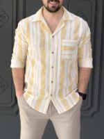 پیراهن 030118 ZARA زرد - Image 2