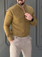 پیراهن 031501 EA عسلی - Image 2