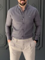 پیراهن 031501 EA ذغالی - Image 4