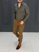 پیراهن 031403 FERAGAMO سبز - Image 3