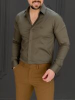 پیراهن 031403 FERAGAMO سبز - Image 2