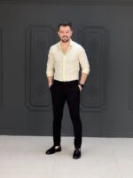 پیراهن 031403 FERAGAMO لیمویی - Image 2