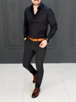 پیراهن 0314120 AKOMOD مشکی - Image 2